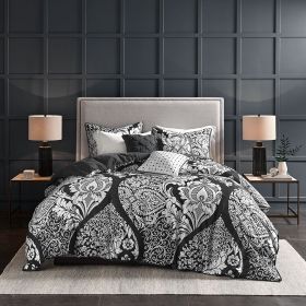 6 Piece Printed Duvet Cover Set