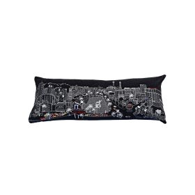 Las Vegas Pillow (Color: Night, size: QUEEN)