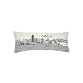 Miami Pillow (Color: Night, size: QUEEN)